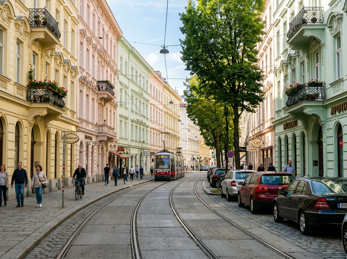 Wohnhäuser in Wien-Währing